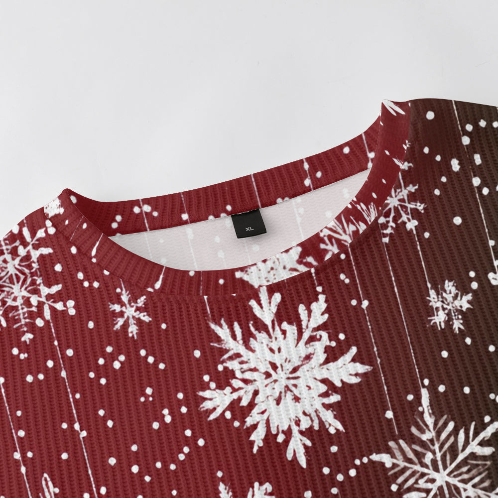 Christmas Skull Cocktail with Snowflakes Knitted Sweater, mens short sleeve shirts¡ê?big and tall mens shirts¡ê?short sleeve shirts for men¡ê?mens 4xl shirts¡ê?casual short sleeve shirts