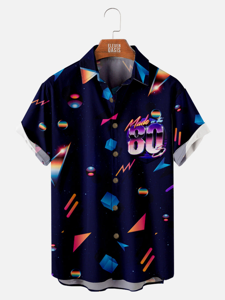 Men's Trapper Keeper Inspired Born in the 80s Short Sleeve Shirt, mens short sleeve shirts¡ê?big and tall mens shirts¡ê?short sleeve shirts for men¡ê?mens 4xl shirts¡ê?casual short sleeve shirts