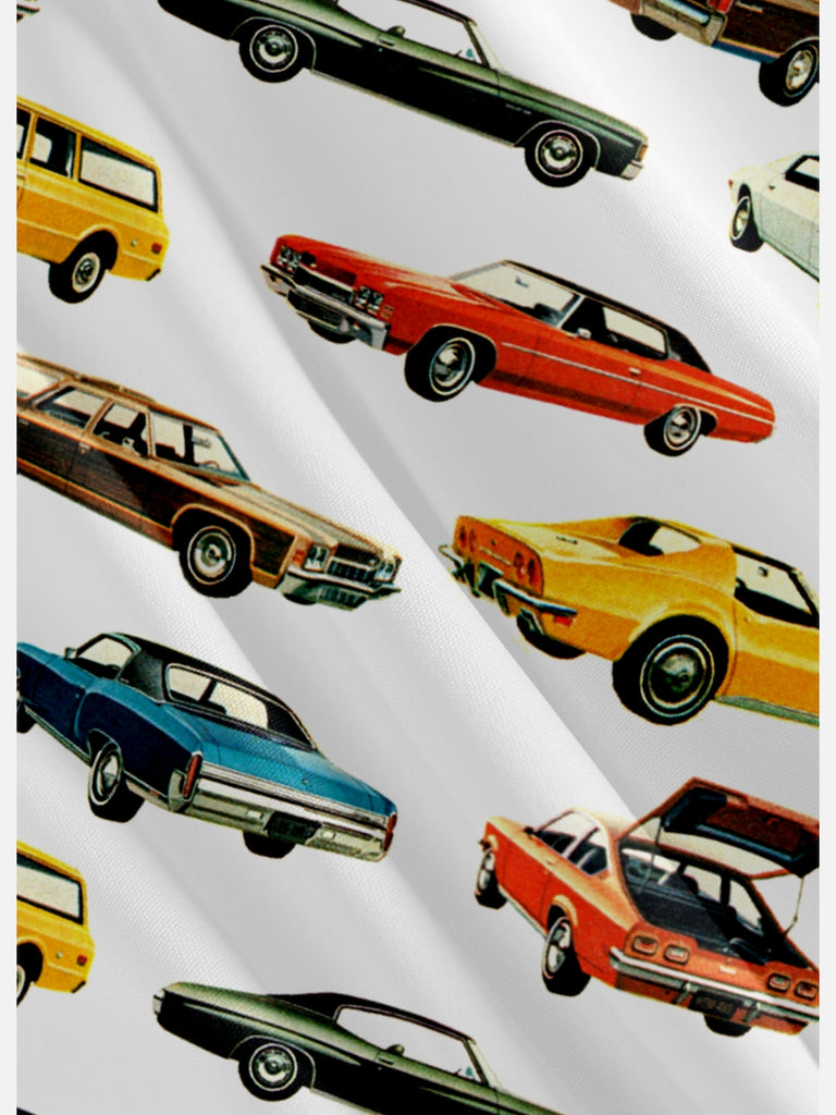 Men's Vintage Cars All Over Print Short Sleeve Shirt, mens short sleeve shirts¡ê?big and tall mens shirts¡ê?short sleeve shirts for men¡ê?mens 4xl shirts¡ê?casual short sleeve shirts