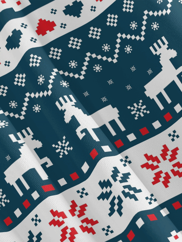 Christmas Patterns Tree Reindeers Snow Short Sleeve Shirt, mens short sleeve shirts¡ê?big and tall mens shirts¡ê?short sleeve shirts for men¡ê?mens 4xl shirts¡ê?casual short sleeve shirts