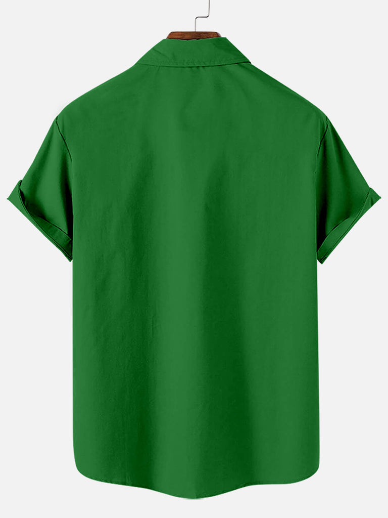 Men's St. Patrick's Funny I'll Be Irish After a Few Beers Striped Short Sleeve ShirtMens short sleeve shirts Big and tall Mens shirts Short sleeve shirts for men Mens 4xl shirts Casual short sleeve shirts