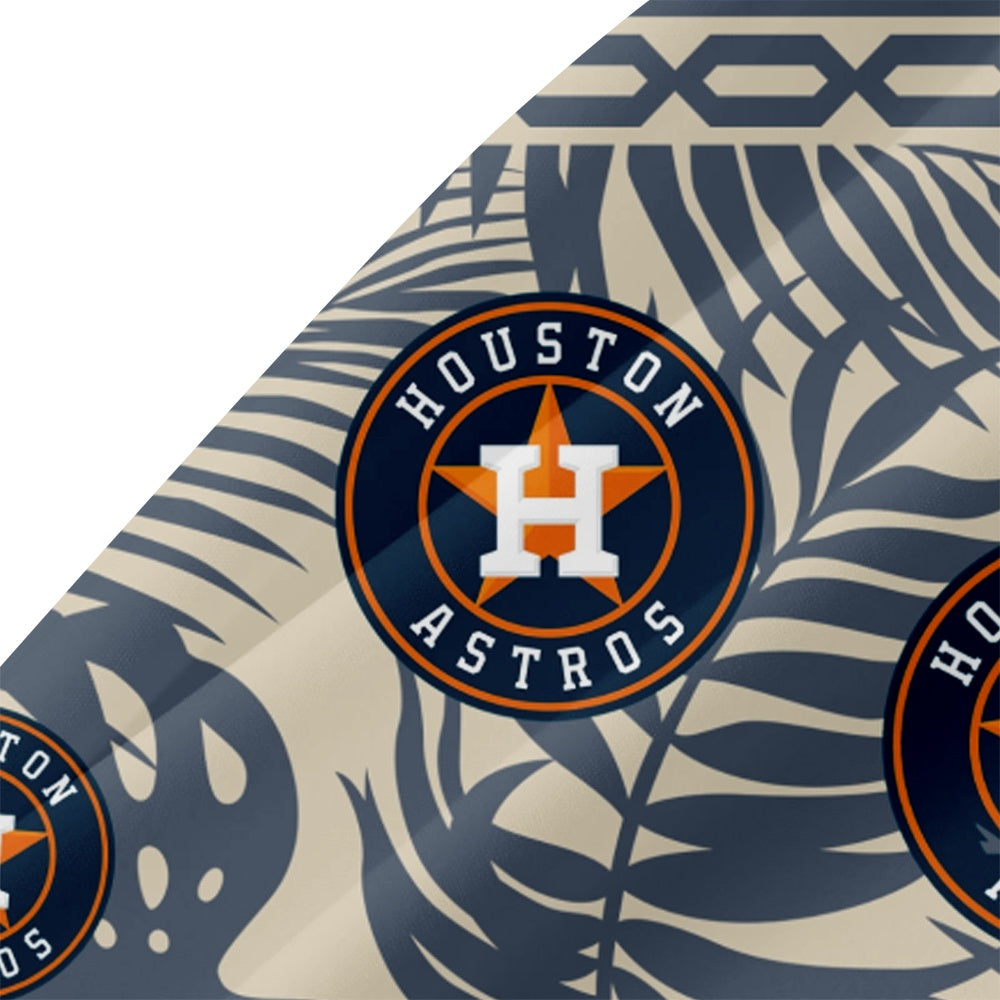 Houston Astros Baseball Hawaiian Tribal Floral Print Short Sleeve ShirtMens short sleeve shirts Big and tall Mens shirts Short sleeve shirts for men Mens 4xl shirts Casual short sleeve shirts