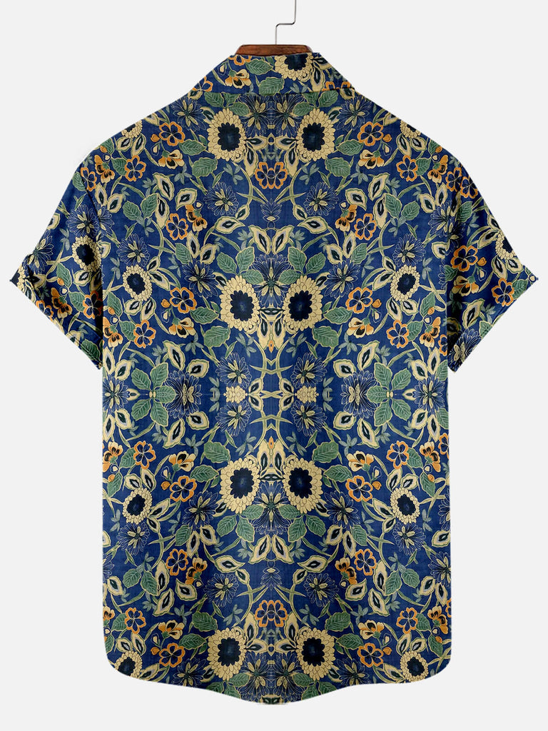 Retro Ethnic Pattern Men's Short Sleeve TopsMens short sleeve shirts Big and tall Mens shirts Short sleeve shirts for men Mens 4xl shirts Casual short sleeve shirts