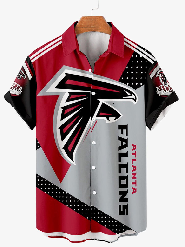 FALCONS ATLANTA Men's Short Sleeve Shirt Red / M